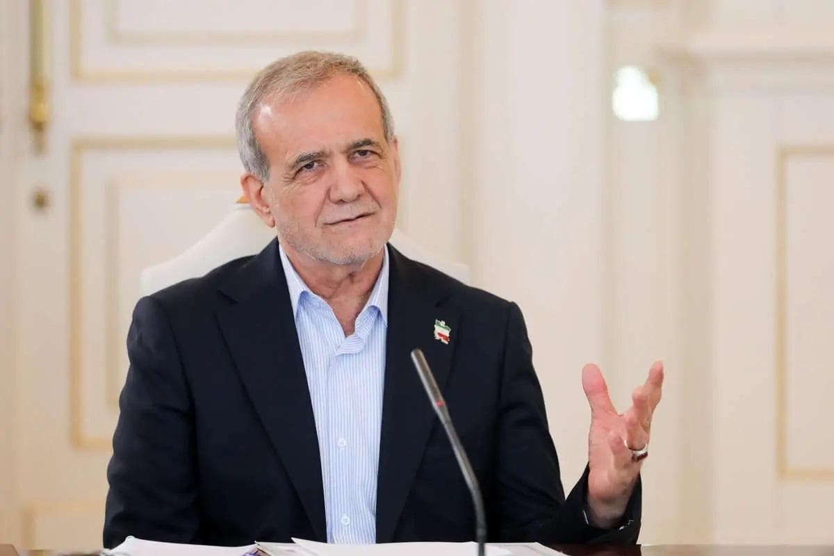 پزشکیان: می‌خواهید بجنگید؟ خب آمد زد؛ دوباره درست کنیم باز هم می‌آید می‌زند