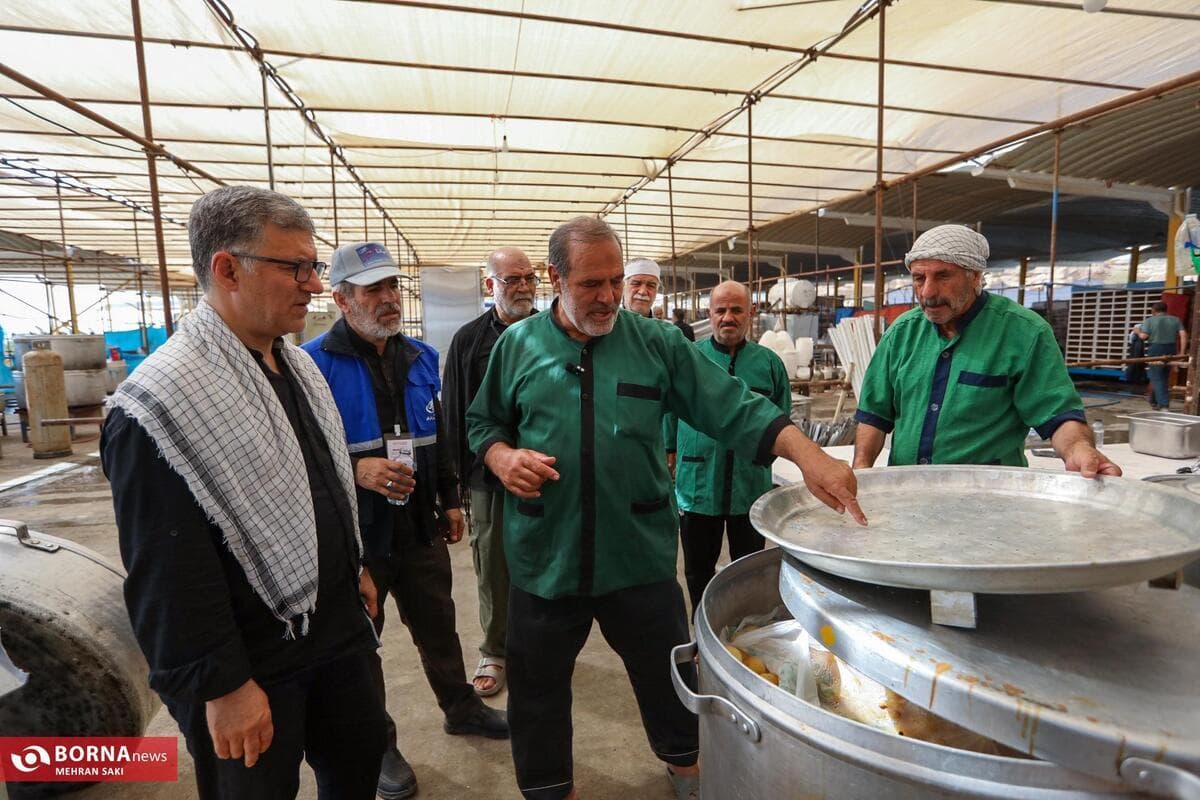 خدمت‌رسانی موکب‌های استان مرکزی در مهران، نجف و کربلا