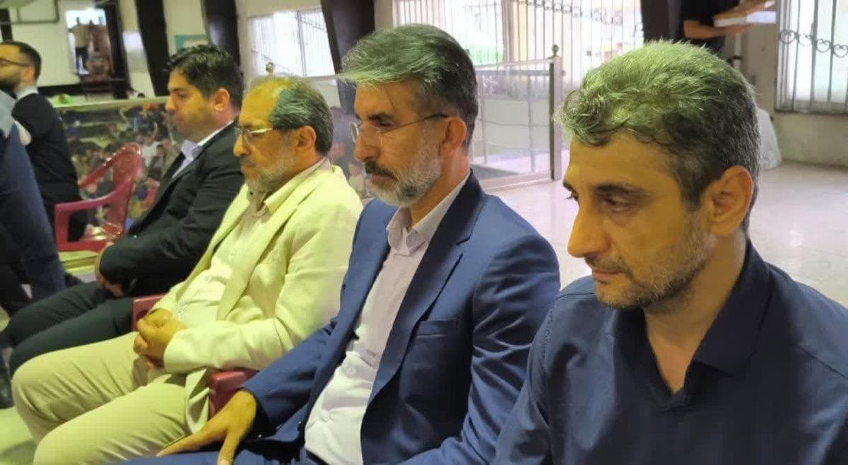 مدیرکل ورزش و جوانان تماشاگر ویژه مسابقات نهایی لیگ دسته اول کشتی آزاد