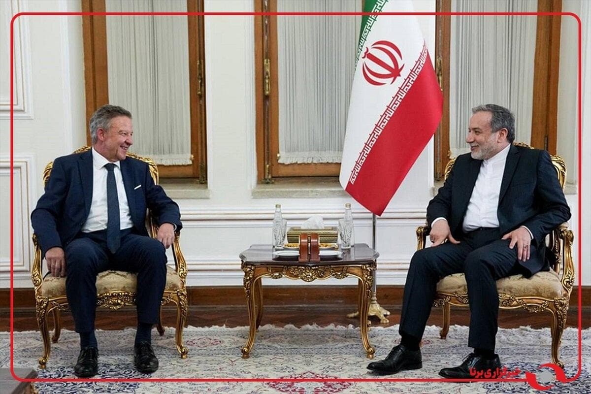 مارکوس پوتسل سفیر آلمان با عباس عراقچی وزیر امور خارجه دیدار و خداحافظی کرد