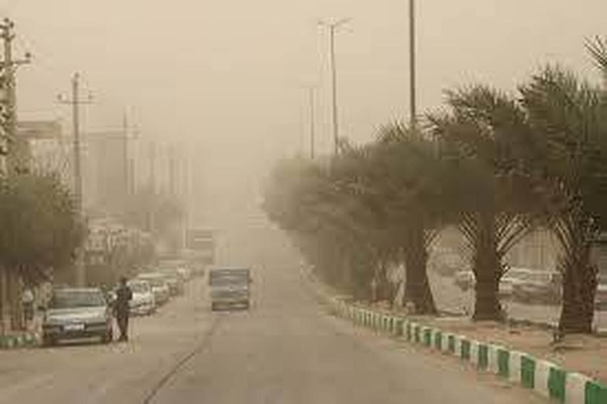وقوع تندباد و خیزش گرد و غبار در خوزستان