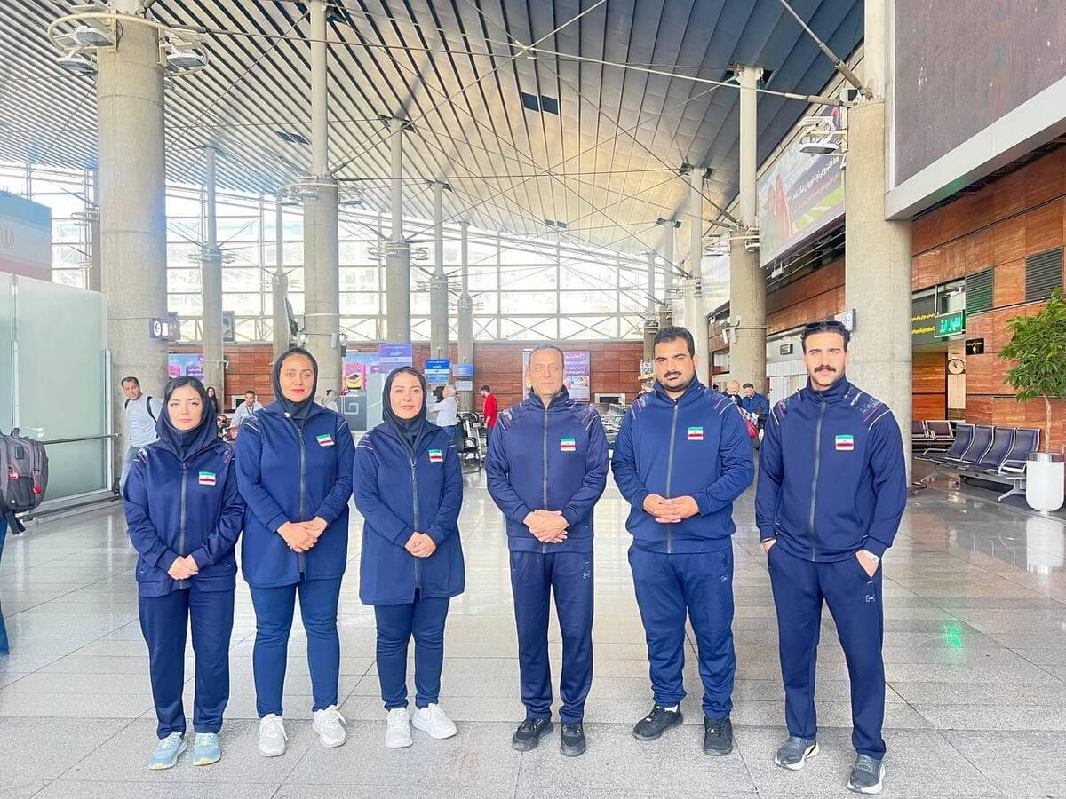بازگشت کاروان ملی‌پوشان وودبال به ایران 