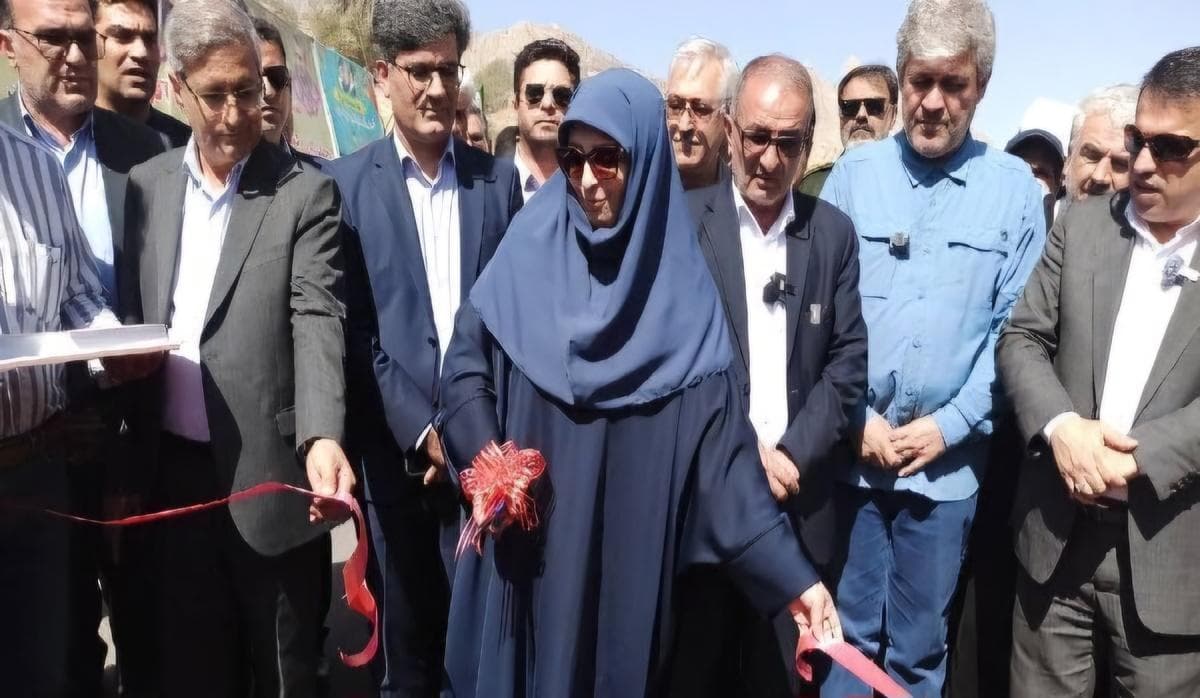 بهره برداری از طرح ایمن سازی و بهسازی محور لار-شاه بهرام باشت