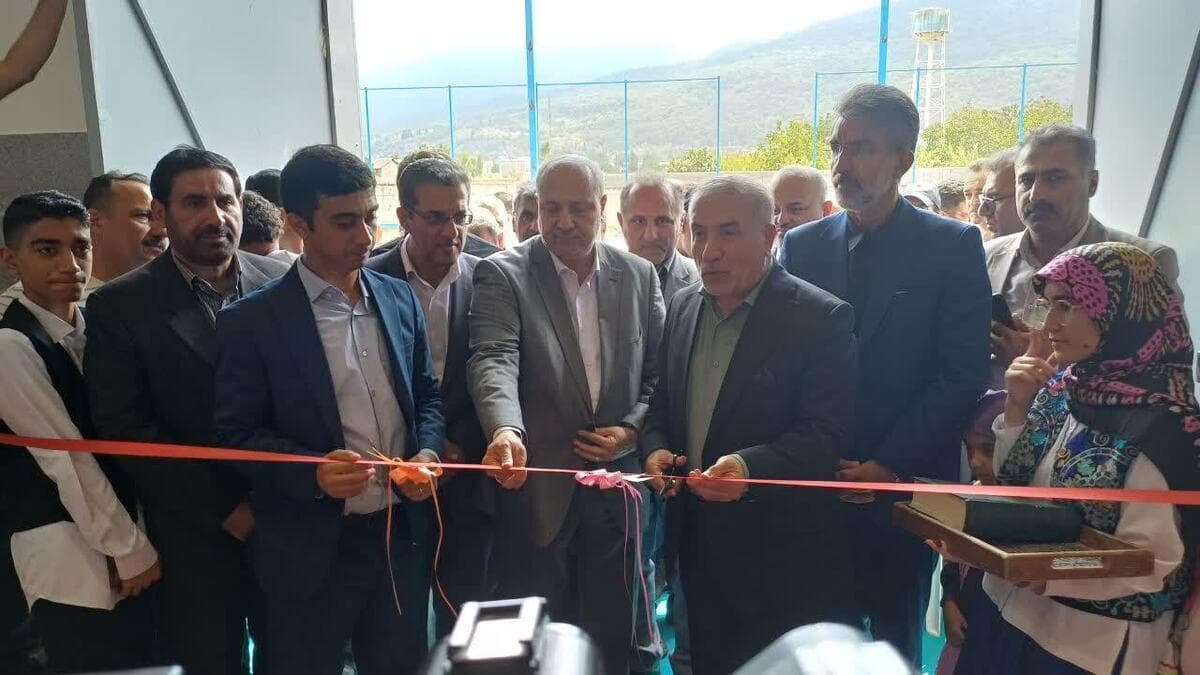 با حضور معاون وزارت ورزش و جوانان؛ سالن ورزشی ریحان آباد شهرستان گلوگاه افتتاح شد