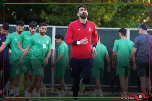 بخشی از تمرین امروز تیم ملی