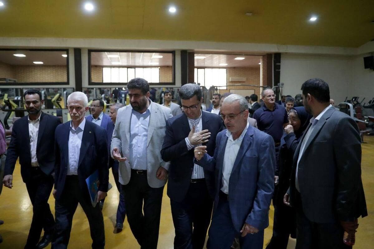بازدید معاون وزیر از پایگاه قهرمانی و مرکز استعدادیابی خراسان رضوی