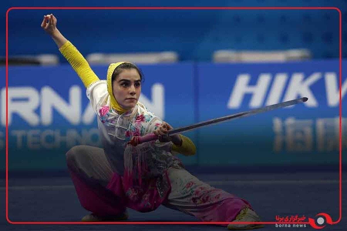 طلای تاریخی زهرا کیانی در ووشو قهرمانی جهان