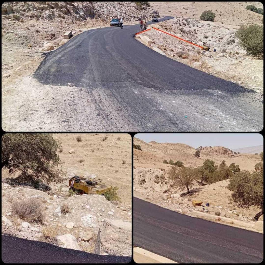 فوت راننده غلطک بر اثر واژگونی در محور برم الوان در حین خدمت به مردم .