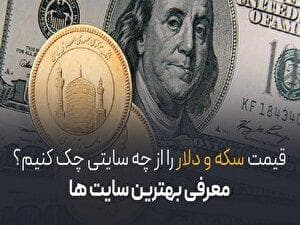 قیمت سکه و دلار را از چه سایتی چک کنیم؟/ معرفی بهترین سایت‌ها