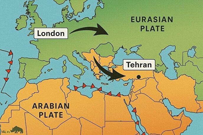 آیا قاره‌ ها حرکت می کنند؟ تهران چند سال دیگر کنار لندن قرار می‌گیرد؟