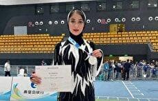 جایگاه چهارم آسیا برای بیتا مرادخانی در اسکیت هنری (فیلم)