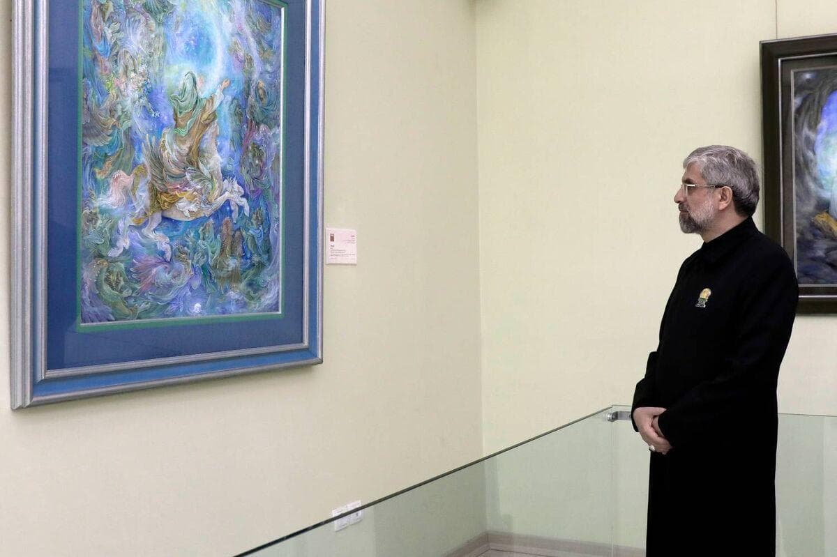 فرشچیان می‌خواست هنر او بی‌نام در حرم امام رضا (ع) بماند