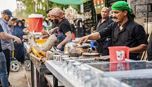 توزیع ۵۰۰ تن کالای اساسی بین مواکب قمی