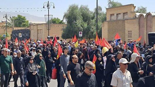 خروش جاماندگان اربعین در شیراز