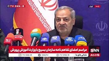 کاظمی: هر مدرسه‌ای که می‌سازیم به اندازه یک موشک برای دشمنان ترس و وحشت ایجاد می‌کند