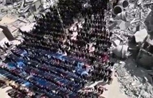 کوتاه‌ترین خطبه نماز جمعه در غزه خوانده شد
