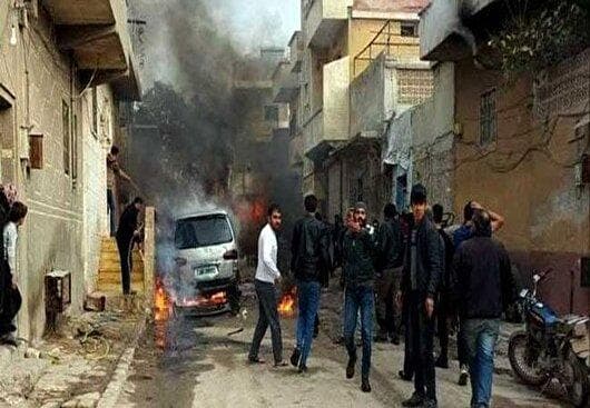 عملیات انتحاری در حلب سوریه