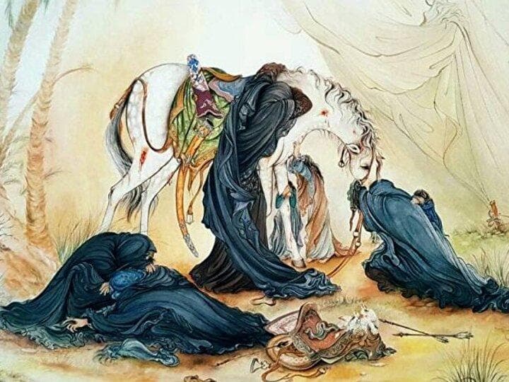 نگارگر روضه‌ی رضوان؛ استاد محمود فرشچیان