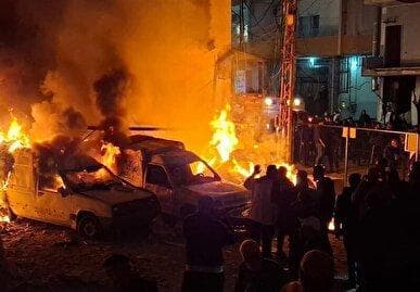 حملات شدید رژیم صهیونیستی به جنوب لبنان