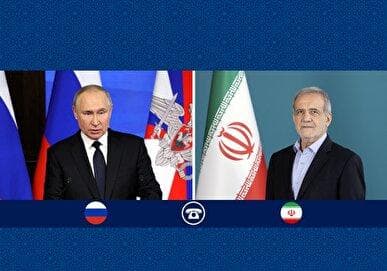 پزشکیان: هرگز به دنبال ساخت سلاح اتمی نیستیم/ پوتین: برخورداری ایران از حق غنی‌سازی از نظر روسیه قطعی است