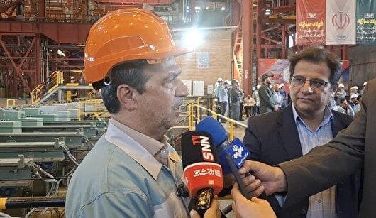 افتتاح طرح توسعه فولادسازی سفیددشت با ظرفیت ۸۰۰ هزار تن/ظرفیت اشتغال ۳۸۰۰ نفری