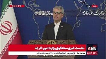 بقایی: در دیدار مشاور امنیت ملی سوئیس و علی لاریجانی در رابطه با آمریکا پیامی رد و بدل نشده است