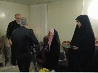 دیدار رئیس دفتر رهبر انقلاب و رئیس ستادکل نیرو‌های مسلح با خانواده‌های شهدای اقتدار