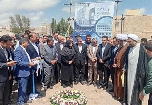 کلنگ‌زنی مجتمع تحقیقاتی درمانی تخصصی زنان و درمان ناباروری باتمانقلیچ اردبیل با اعتبار یک همت