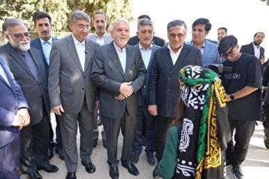 ورود وزیر میراث‌فرهنگی، گردشگری و صنایع دستی به لرستان