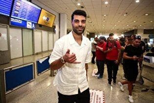 مهدی طارمی وارد یونان شد +فیلم