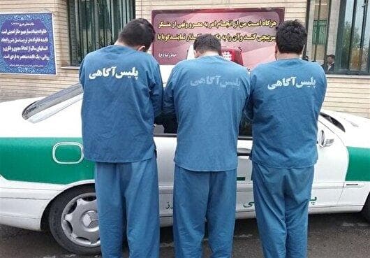 انهدام باند سارقان داخل خودرو با ۲۷ فقره سرقت در کرج