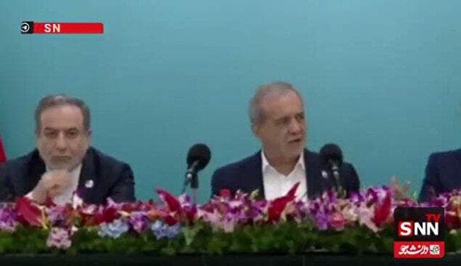 پزشکیان: ما از دیپلماسی سردر نمی آوریم و انچه می فهمیم می گوییم/ ما بیشترین وقت را برای بچه ها میگذاریم + فیلم