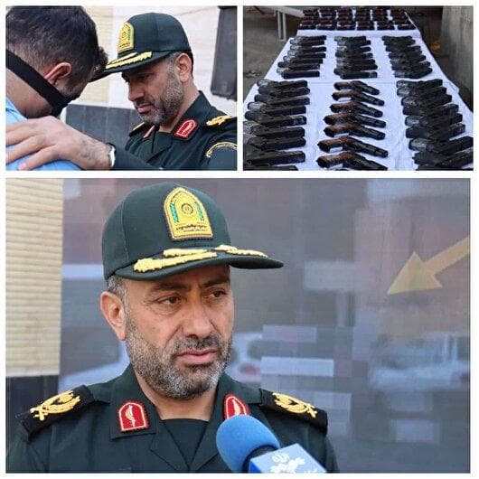 توقیف یک محموله سلاح و مهمات جنگی در لرستان