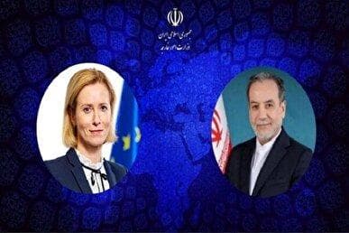 دیدار عراقچی و مسئول سیاست خارجی اتحادیه اروپا در دوحه