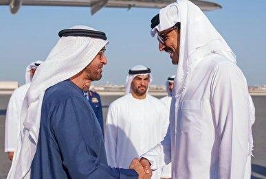 سفر رئیس دولت امارات به دوحه