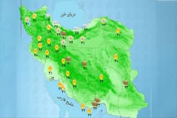 وضعیت آب و هوا امروز پنجشنبه 30 مرداد 1404 + وضعیت استان‌ها