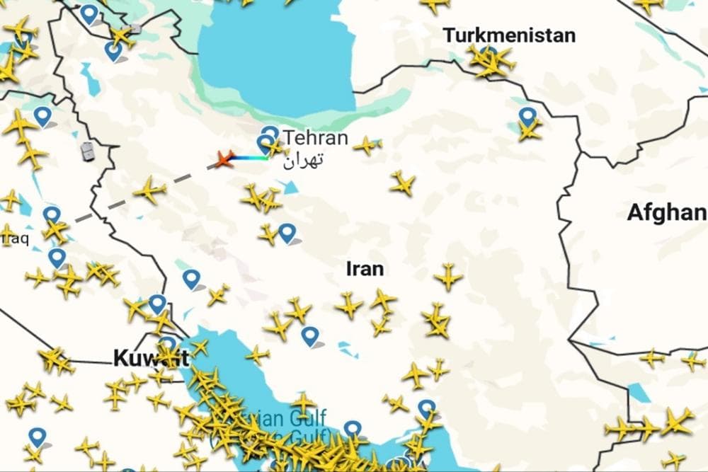از سرگیری پروازها در غرب ایران پس از وقفه کوتاه