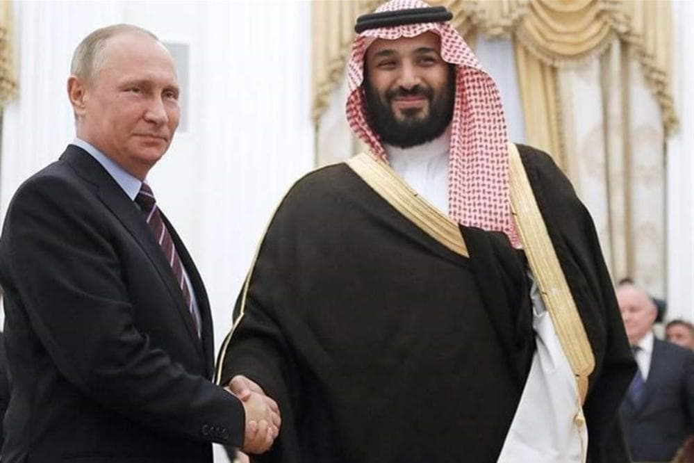 نامه پوتین به محمد بن سلمان برای تقویت روابط دوجانبه
