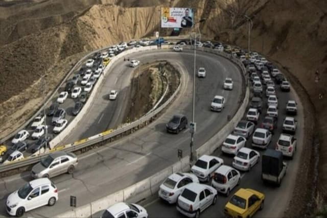 مسیر جنوب به شمال چالوس و تهران–شمال یکطرفه شد