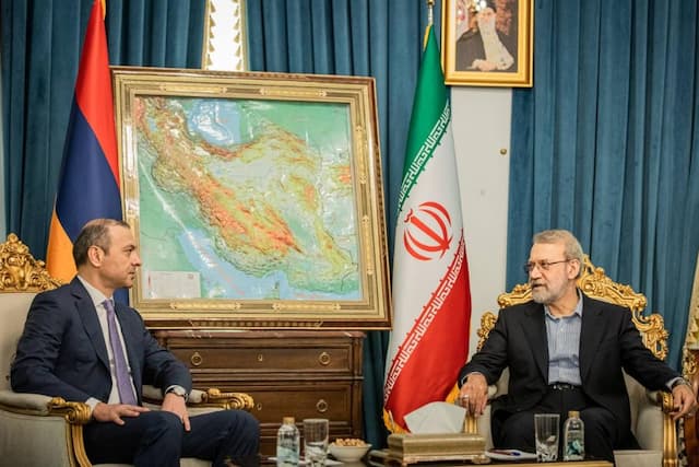 لاریجانی: ایران با هرگونه تغییر ژئوپولیتیک منطقه مخالف است