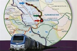 ساخت ۲ خط ریلی جدید بین ایران و ترکمنستان