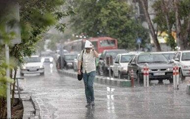 پیش‌بینی گردوخاک و رگبار موقتی در تهران