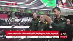بازدید سردار زهرایی، رئیس سازمان بسیج سازندگی کشور از روند خدمت رسانی مواکب به زائرین اربعین حسینی در ایلام