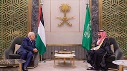 بررسی تحولات فلسطین در گفت‌وگوی تلفنی بن‌سلمان و محمود عباس