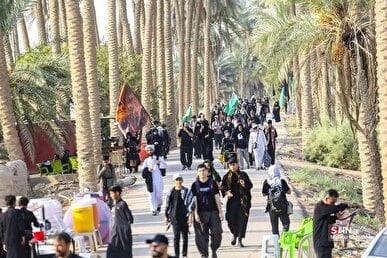خوش آمدگویی متفاوت مداح عراقی به ایرانی ها؛ خوش آمدید قهرمانان + فیلم