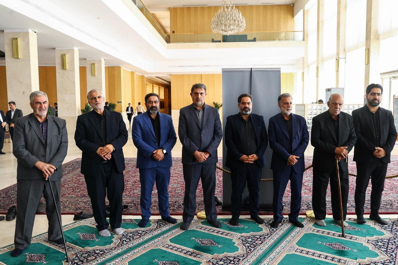 مراسم ختم مادر محمدمهدی پورکبگانی و خواهر فرهاد بشیری