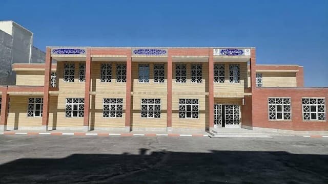 کلنگ‌زنی مدرسه ۹ کلاسه در کوی شکاره یک شهرستان کارون