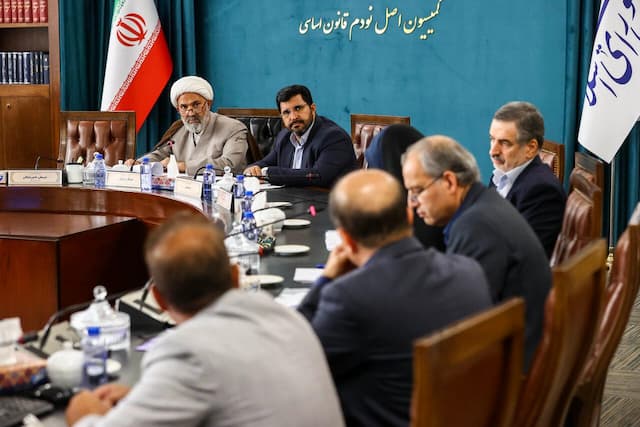 نشست کمیسیون اصل نودم قانون اساسی مجلس