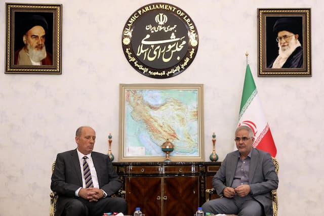 دیدار سفیر مجارستان با عبد الجلال ایری