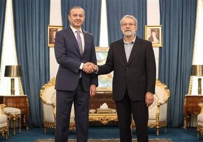 دیدار دبیر شورای امنیت ارمنستان با لاریجانی